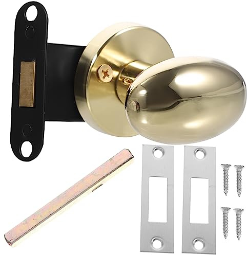 Hemobllo 1juego Cerradura De Puerta Oculta Inoxidable Pestillo De Seguridad Manilla Diseño Silencioso Para Puertas De Habitaciones y Cocinas