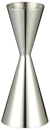 Coctelera,Coctelera Profesional Jigger doble for cócteles, medidas de barra, herramientas de barra, 30/60 ml, 30/45 ml(Silver 15 30ml)