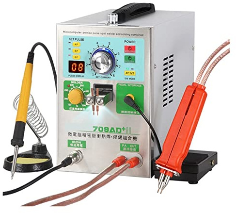 STRAFBRG 709AD + Saldatrice a punti con batteria al litio 4 in 1 a a impulsi fissi + in movimento a a induzione automatica a, Adattamento industriale