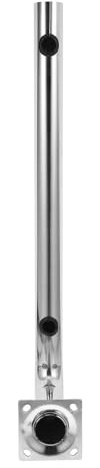 CHICAMPERA Wireless Infrared Beam Pole Mount Bracket Stainless Steel Weather Station Outdoor Mount