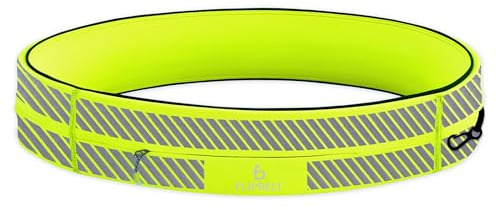 FlipBelt Klassischer Laufgürtel, Laufgürtel, Bauchtasche für Damen und Herren, kein Scheuern, Hüftband für Handy, feuchtigkeitsableitender Aufbewahrungsgürtel, US-Unternehmen