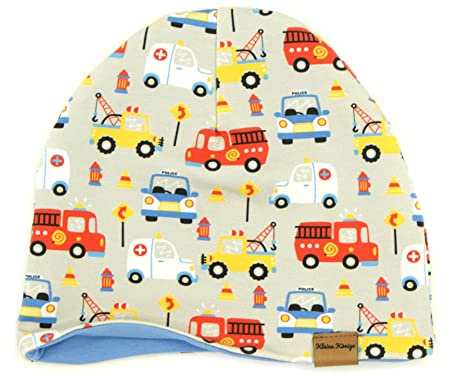 Kleine Könige Mütze Kinder Jungen Beanie · Viele Muster · Ökotex 100 Zertifiziert · Größen 50-140 (KU 42-57) · Made in Germany