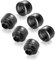 Raijintek Compatible Anschluss PELIAS D141806, 14mm - 6er-Pack, schwarz