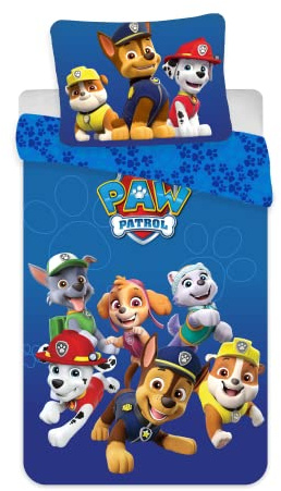 Paw Patrol Copripiumino Neonato 100x135 + Federa 40x60 Regalo