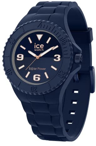 ICE-WATCH - ICE generation Solar Blue RG - Men's wristwatch with silicon strap - 020632 (Large)