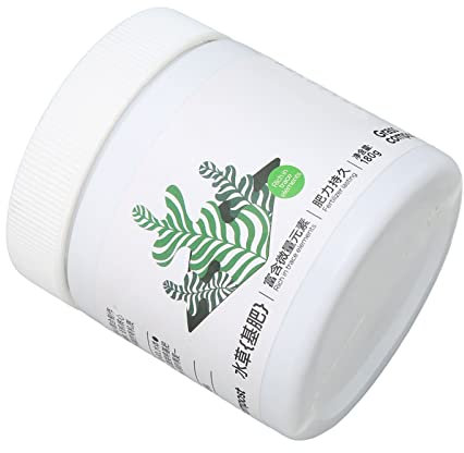 Aquarium Substrate, Rich in Microelements Long-lasting Fertilizer Effect 180 G Cultivation of Aquatic Plants Medium Double-layer Fertility for 50-80 L of Water