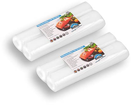 Vakuumrolle goffriert 4 Rollen 20 x 600 cm