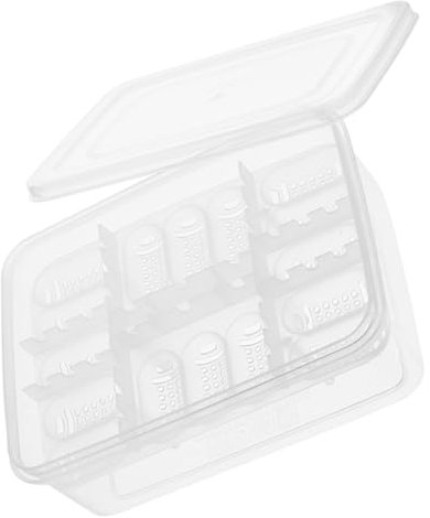 FOMIYES Reptilien- Mit Fächern Transparente Brutbox Für Eidechsen Schlangen-Eier Kunststoffkonstruktion Zur Einfachen Überwachung Schlüpfentwicklung