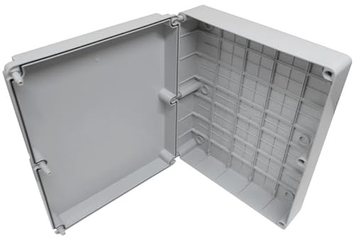 460mm x 380mm Junction Box Sturdy Waterproof to IP56 Plastic Adaptable Enclosure and Plastic Screws - Indoor/Outdoor