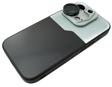 SYSTEM-S CPL Filtre polarisant Circulaire 37 mm avec Coque pour iPhone 15 Pro