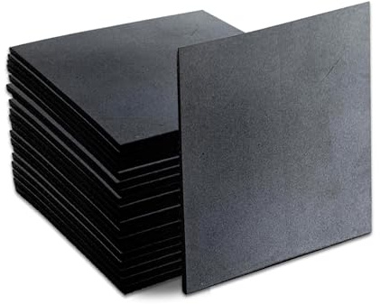Equipped Gym 15mm SBR Rubber Gym Floor Tiles | 1m x 1m
