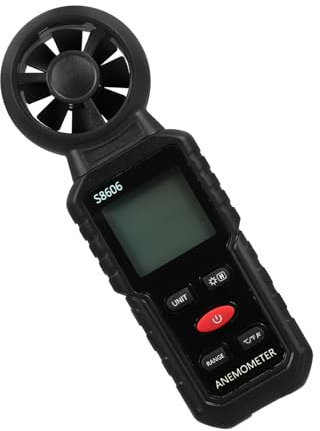 ibasenice Anémomètre Extérieur Mesure Vitesse Vent Outil De Mesure Vent Portable