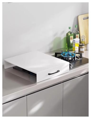 Abdeckung for Camper-Herdplatte, Brennerkappen for Gasherdplatten, anpassbarer Schutz for die Herdplattenhalterung(40x50x9cm/15.7x19.7x3.5in)