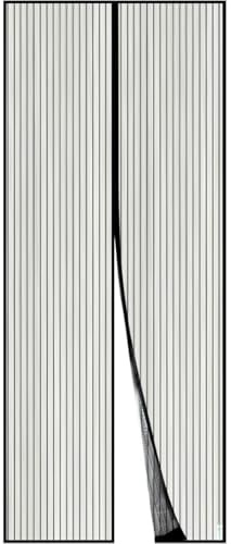 Zanzariera Magnetica Misure Varie Porta Finestra Anti Insetti Chiusura Automatica Nero