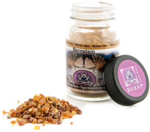 Berk Räucherwerk - Bernstein - Reine Harze (60 ml, 1 Stück)