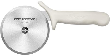 Dexter Russell P177A-PCP Sani-Safe White Handle 4 Pizza Cutter