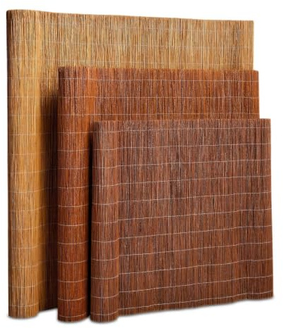 rg-vertrieb Weidenmatte 130 x 500cm Natürlicher Sichtschutz für Balkon & Garten Sichtschutzmatte 1,3m Höhe, Weidezaun Rollzaun 5m Länge, Windschutz Natur Sichtschutzrohrmatte Balkonverkleidung