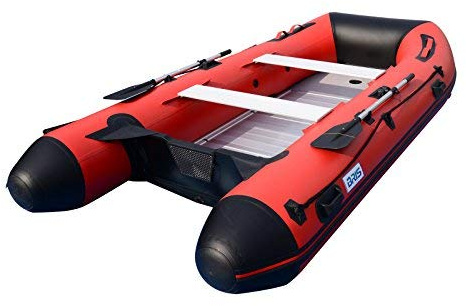 BRIS 12ft Inflatable Boat Inflatable Raft Sport Rescue Diving Boat Fishing Dinghy Tender Pontoon