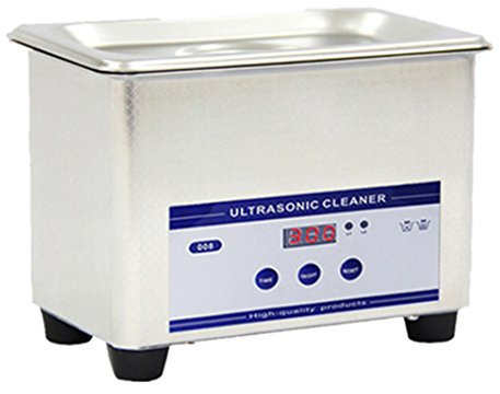 CGOLDENWALL JP-008 Electronic Circuit Board Ultrasonic Jewelry Cleaning Machine Denture Ultrasonic Cleaner Ultrasonic Cleaning Device (0.8L）