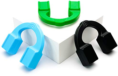 Jawline Exerciser från Tilcare - Jaw Exerciser för män och kvinnor som hjälper till att träna din käke, hals och tona ansiktet med träning - Face Slimmer som kommer att mejsla din käklinje - 3-Pack 18, 23, 32 kg