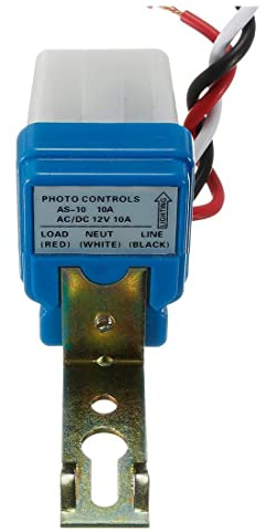 -AC DC 12V 10A Automatic Lamp Twilight Switch Light Sensor Twilight Switch