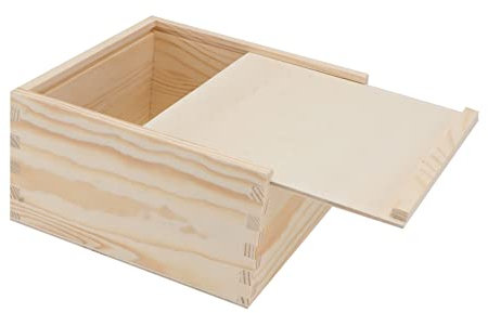 FOYTOKI 1stück Hochwertige Hochzeits-süßigkeitenbox Aus Holz Tragbare Partybox Für Bonbons Kekse Und Mehr Für Hochzeiten Und Feierlichkeiten
