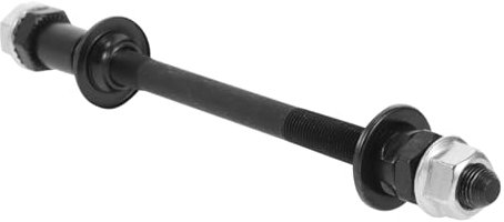 TOGEVAL Wheel Hub Axle Metallo Accessorio per Riparazione Ruote Bici Compatibile con Modelli Stradali e Mountain Bike Facile da Installare Costruzione Resistente e Duratura