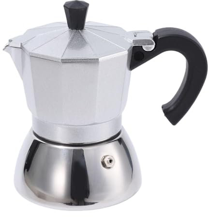 Macchina per caffè espresso da piano cottura, per caffettiera, bollitore per piano cottura, caffettiera vintage, bollitore espresso da piano cottura, costruzione durevole e uso a lungo