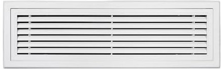 Rejilla de ventilación de aire acondicionado central ABS con filtro, rejilla de ventilación decorativa rectangular para aire acondicionado central, cubierta de ventilación de rejilla de ventilación