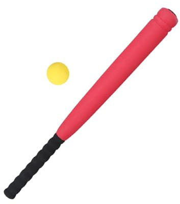 Baseball Bat Ball Set Training Kids Baseball Bat for Teenagers Kids Children Red 21 inch