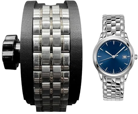 Fixateur pour le brossage des bracelets de montre - Outil réglable pour les réparations - Accessoires pour polir les bracelets, pour horlogers, techniciens, amateurs, entretiens, collectionneurs