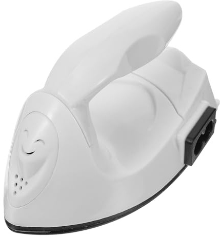 Mini Fer à Repasser Portable Blanc 220v, Presse à Fer en ABS Céramique | Mini Fer A Repasser sans Fil, Transfert de Chaleur pour Projet Vinyle Diy, Prise Eu 60-300w