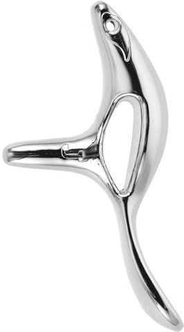 Mikinona Triggerpunkt Massagegerät Metall Kunstharz mit Daumenschoner Ergonomisches Meridian Massagegerät für Tiefengewebsmassage Faszien Gua Sha Am Ganzen Körper Tragbares Akupressur