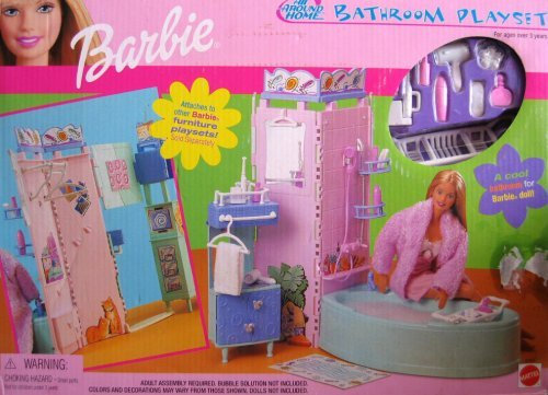 Barbie All Around Home Bathroom Playset (2000)
