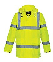 Portwest S160YERL Hi-Vis Lite trafikjacka – förälder, Large, gUL, 1