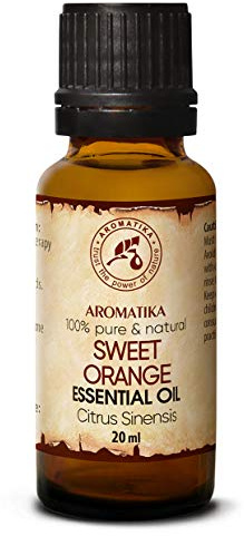 Huile Essentielle Orange Douce 20ml - Citrus Sinensis - Brésil - 100% Pur pour un Bon Sommeil - Beauté - Corps - Aromathérapie - Relaxation - SPA - Lampe Parfumée - Arôme de Chambre