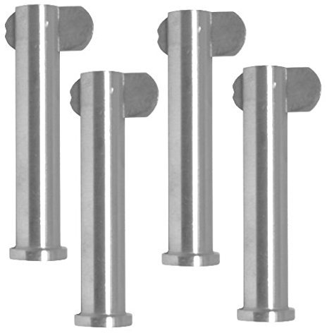 4 Stück Klappbolzen Steckbolzen 8 X 43 mm Edelstahl A2 Ringbolzen Klappsplint Klappstecker