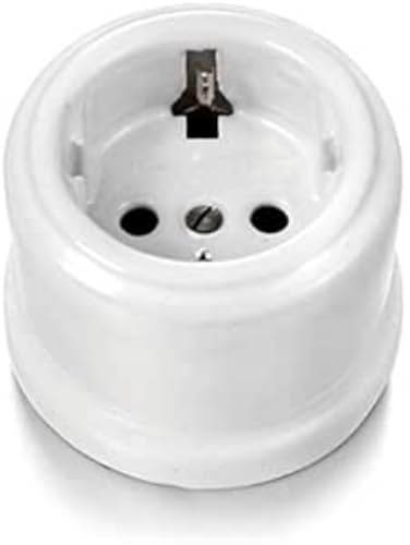 fontini – Base prises TT lat 16 A porcelaine blanche Garby ref. 6583010010