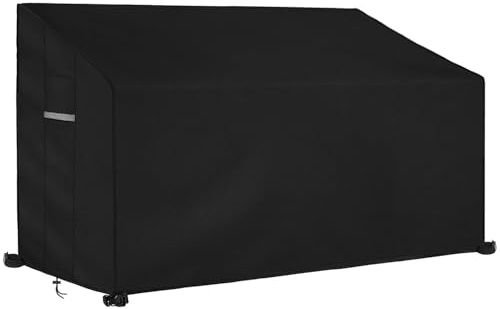 Dokon Housse Banc de Jardin Exterieur 3 Places, Bâche Canapé Imperméable