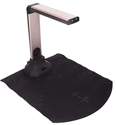 KCA126 Hochgeschwindigkeits-Buch- und Dokumentenscanner, 12 MP HD-Buchkamera, -Format, Autofokus, Scannen in 1 Sekunde, Intelligenter USB-Dokumentenscanner mit Leistungsstarker OCR und CMOS für Wind