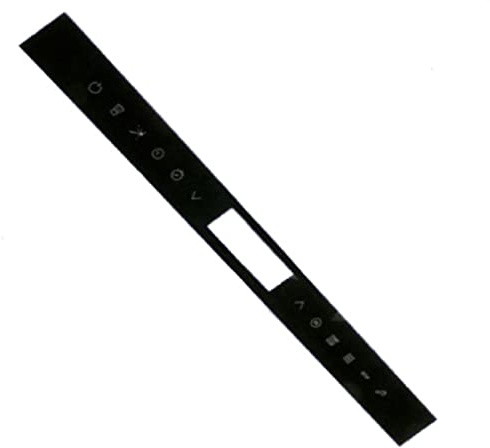 Ensemble bandeau touche d'origine Four, cuisinière C00254209 SCHOLTES Four, cuisinière C00254209 SCHOLTES