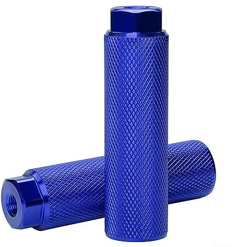 Bike Pegs – 3/8 Zoll Aluminiumlegierung Anti-Rutsch-Fußrasten für BMX Bike, Hinterfüße Stunt-Pegs für BMX Mountainbike Fahrrad Lager