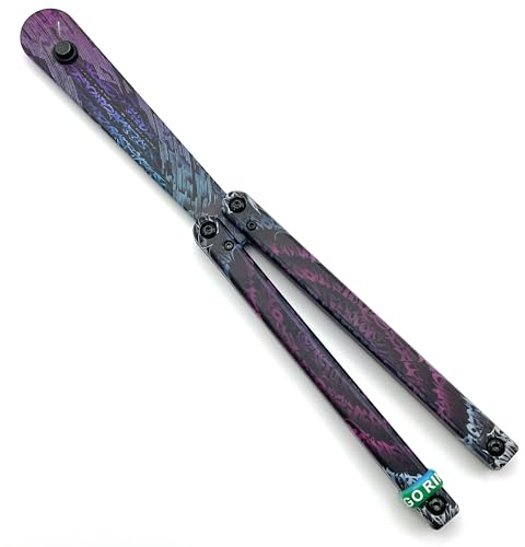 Larqety Foldable Plastic Tool, Sturdy and Lightweight, Excellent Balance, Practice Tool for Beginners (Camouflage Red)