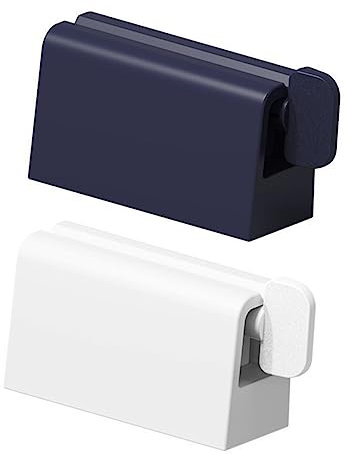 FRCOLOR Toothpaste Holder Squeezer Wall Mounted Convenient Bathroom Organizer for Toothpaste Squeezer Dispenser for Home Use