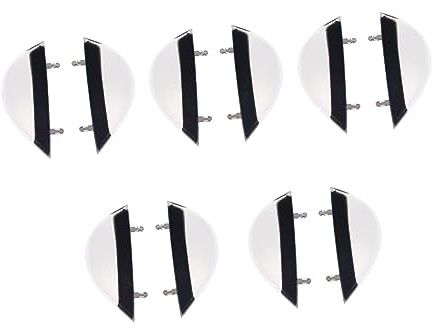 Didiseaon 20pairs Non-slip Glasses Nose Pads Creative Nose Retainer for Eyewear Adults Boys and Girls