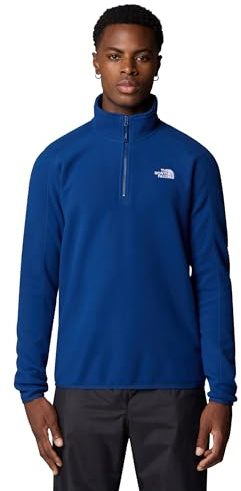 THE NORTH FACE - Men's Resolve Quarter-Zip Fleece - Quarter-Zip Jumper for Men - Eco-Friendly Outdoor Winter Hiking Jacket