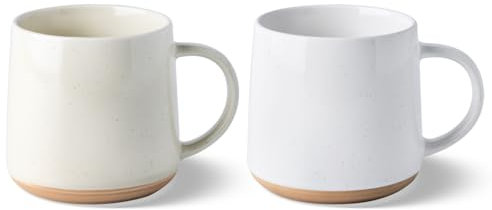 GBHOME Kaffeetassen 2-teiliges Tassen Set 500ml Handmade Keramik Kaffeebecher Tasse
