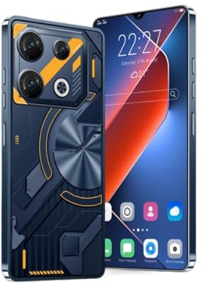 Générique Smartphone GT10 Pro 2024 5G, processeur Quad-Core MediaTek, écran 6,5 Pouces, Stockage 16 Go + 1 to, Batterie 7150 mAh, Double SIM Double Veille
