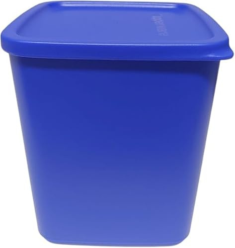 Tupperware Cubix Eiskristall Gefrierdepot Gefrierbehälter Kühlschrankbehälter Lebensmittelbehälter Behälter Dose mit Deckel Cubix blau 1800ml 1,8 Liter