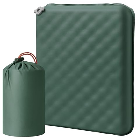 Libershine Cojines de Asiento Inflable, Cojín del Asiento Portátil Plegable, Portátil Alfombrilla Esiento, para Camping Viajes Mochilero Conciertos Estadio Playa Césped Suelo
